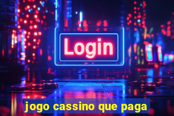 jogo cassino que paga