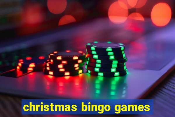 christmas bingo games