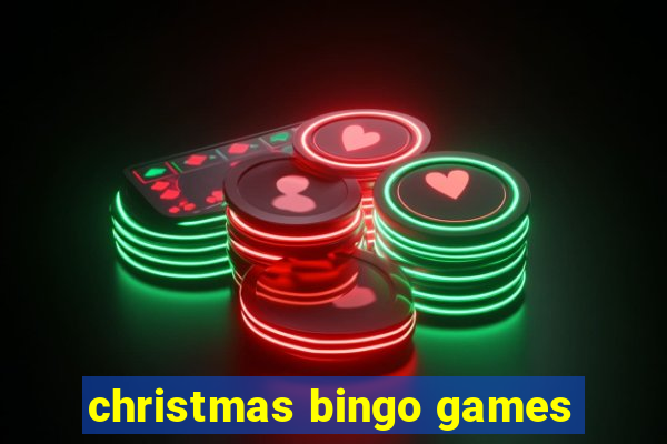 christmas bingo games