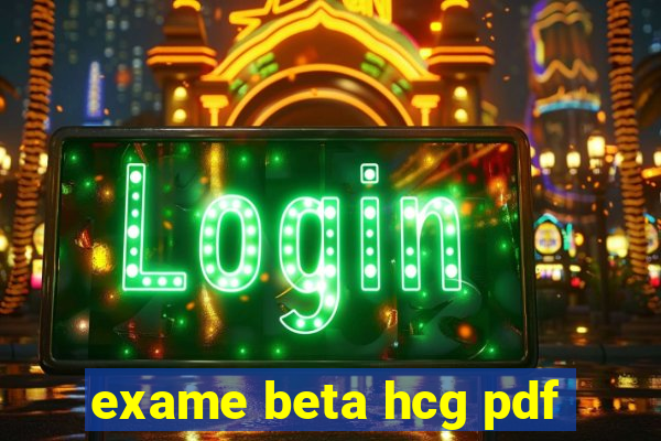 exame beta hcg pdf