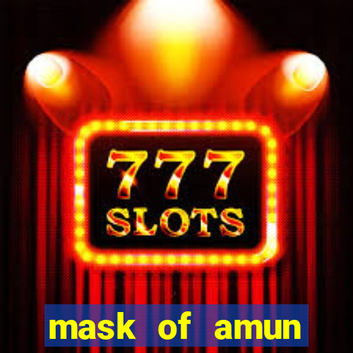 mask of amun online slot