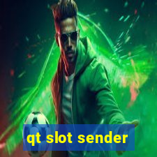 qt slot sender