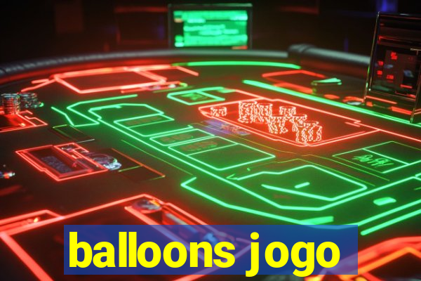 balloons jogo