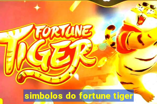 simbolos do fortune tiger