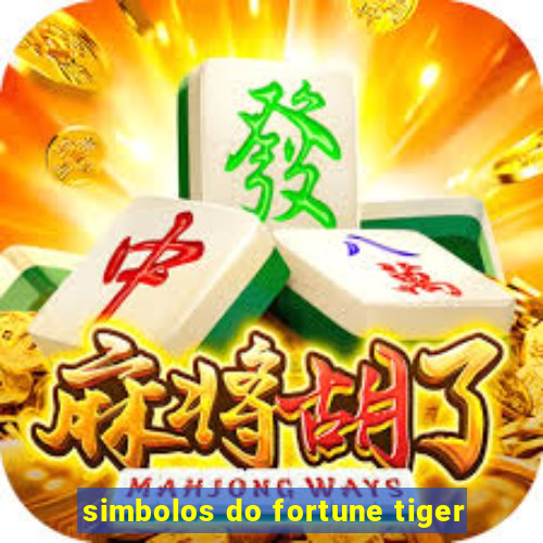 simbolos do fortune tiger