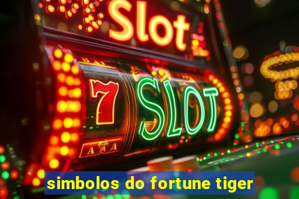 simbolos do fortune tiger