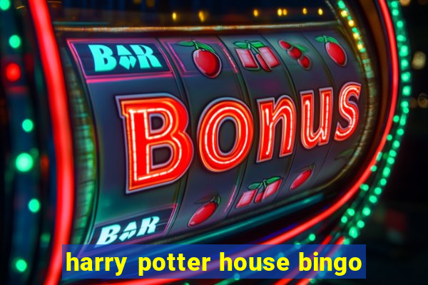 harry potter house bingo