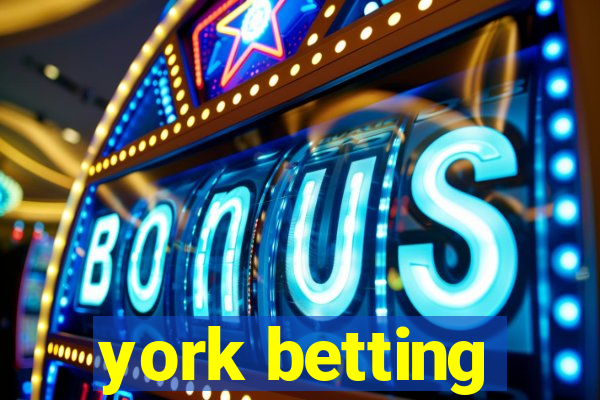 york betting