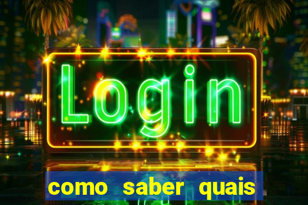 como saber quais jogos est?o pagando