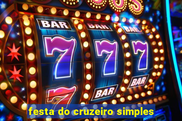 festa do cruzeiro simples