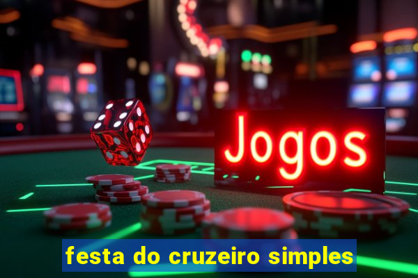 festa do cruzeiro simples