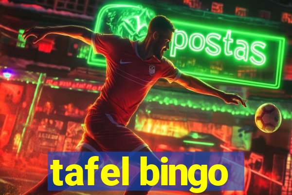 tafel bingo