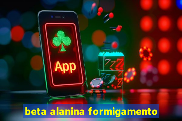 beta alanina formigamento