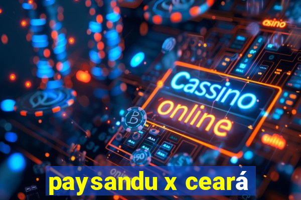 paysandu x ceará