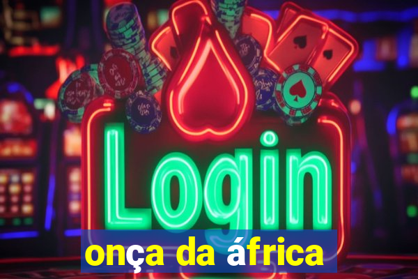 onça da áfrica