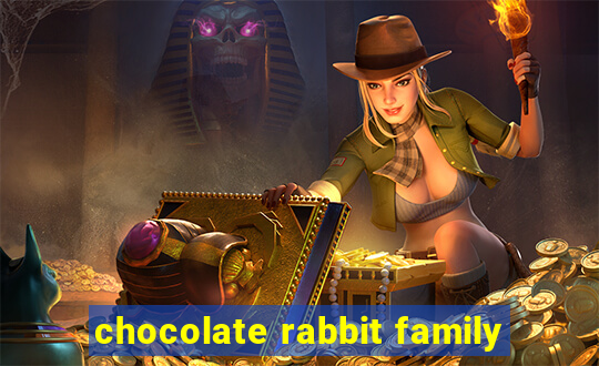 chocolate rabbit family