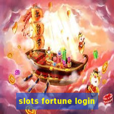 slots fortune login