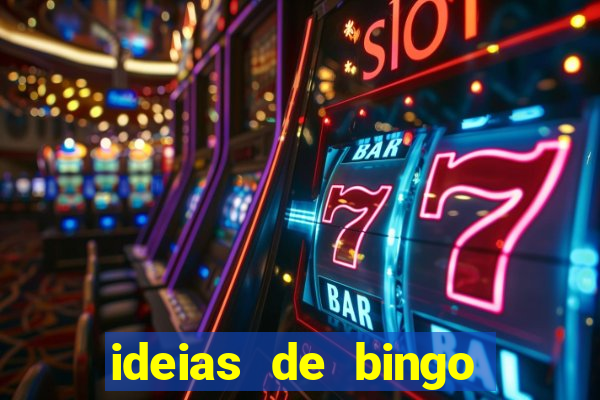 ideias de bingo para o natal