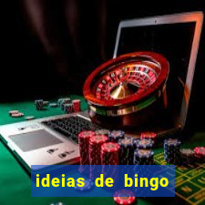 ideias de bingo para o natal