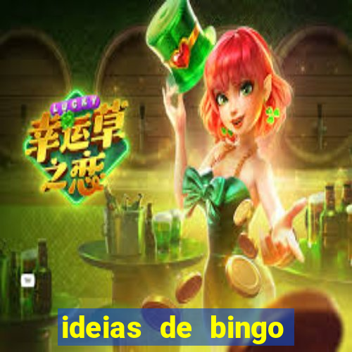 ideias de bingo para o natal