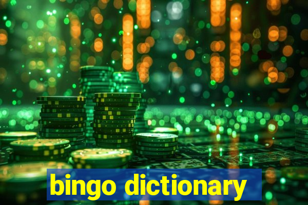 bingo dictionary