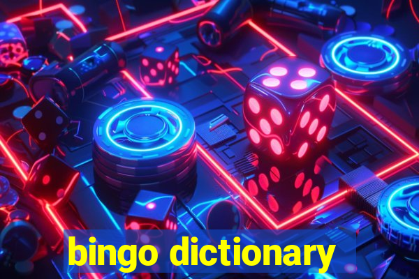 bingo dictionary