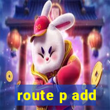 route p add