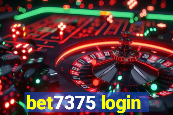 bet7375 login