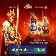 intervalo e final do jogo como funciona