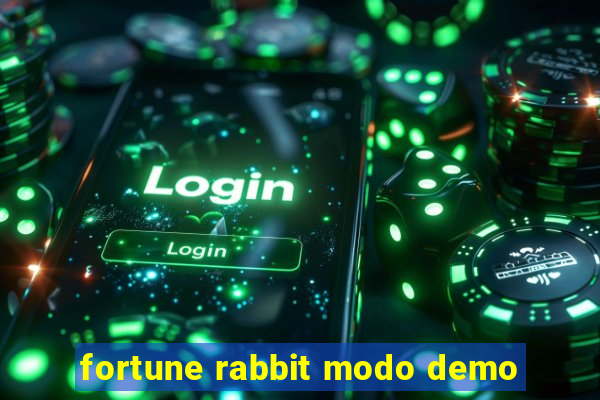 fortune rabbit modo demo