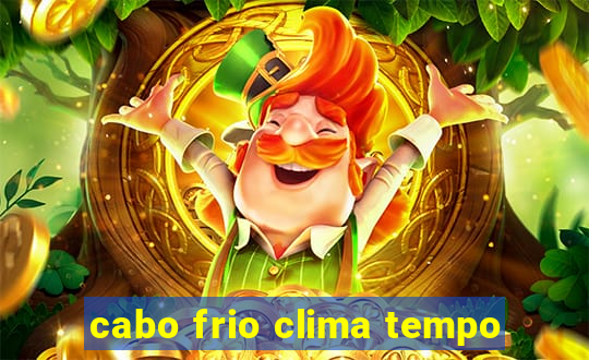 cabo frio clima tempo