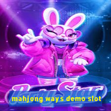 mahjong ways demo slot