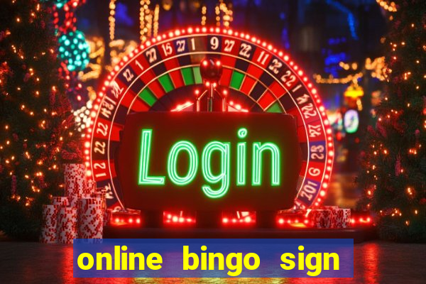 online bingo sign up bonus