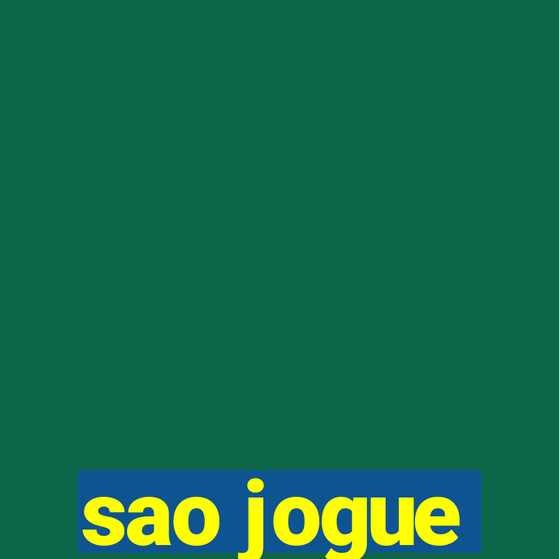 sao jogue