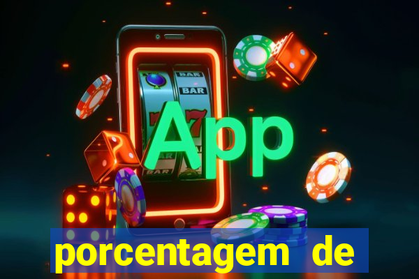 porcentagem de ganhos slots