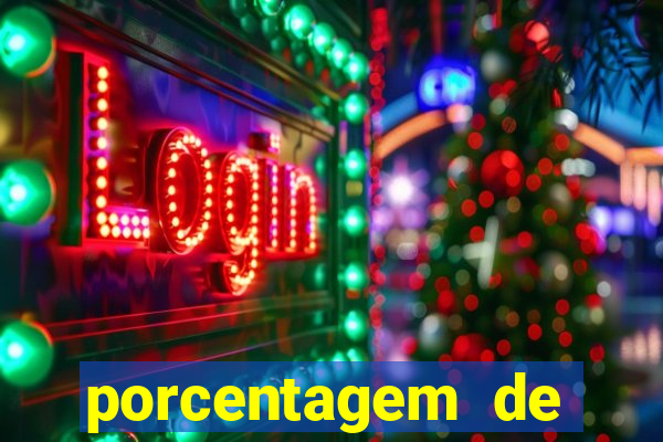 porcentagem de ganhos slots