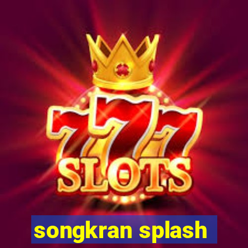 songkran splash