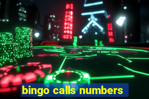 bingo calls numbers