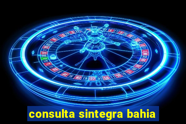 consulta sintegra bahia