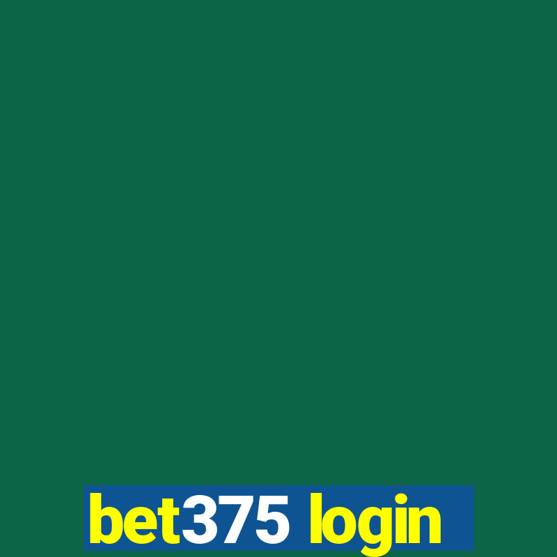 bet375 login