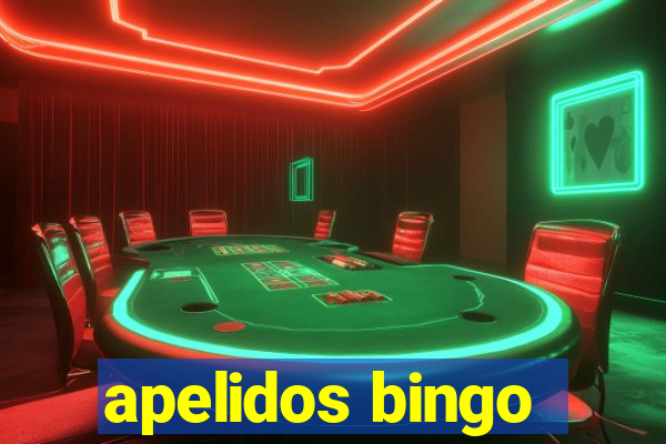 apelidos bingo