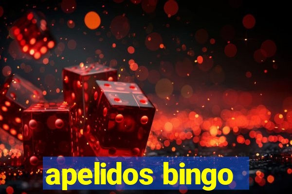 apelidos bingo