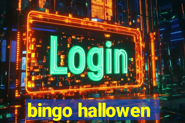 bingo hallowen