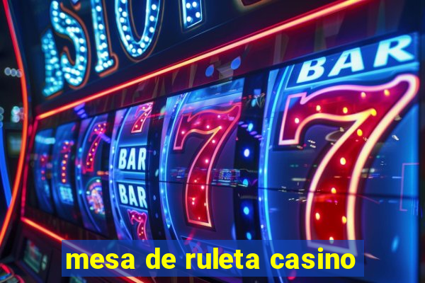 mesa de ruleta casino