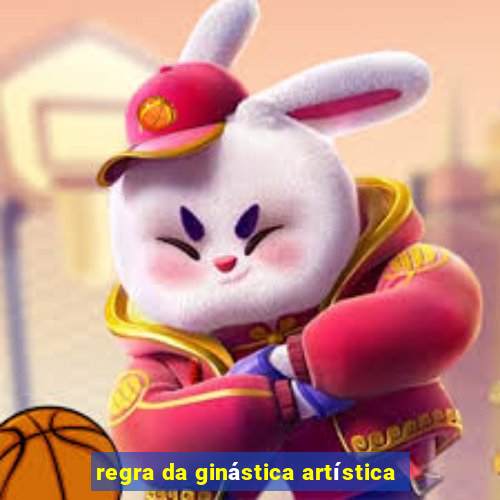 regra da ginástica artística