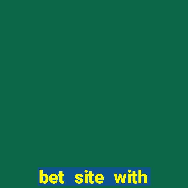 bet site with welcome bonus