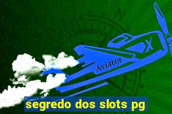 segredo dos slots pg