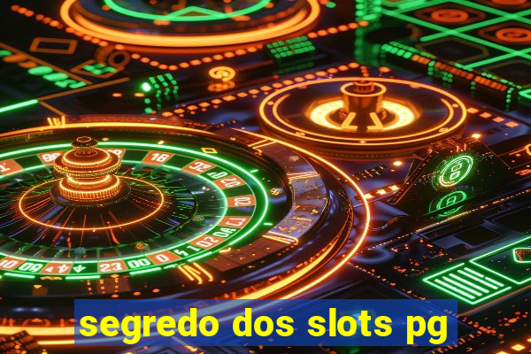 segredo dos slots pg