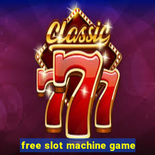 free slot machine game