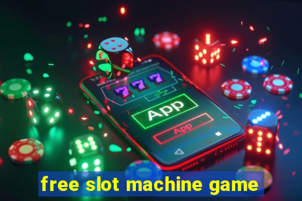 free slot machine game